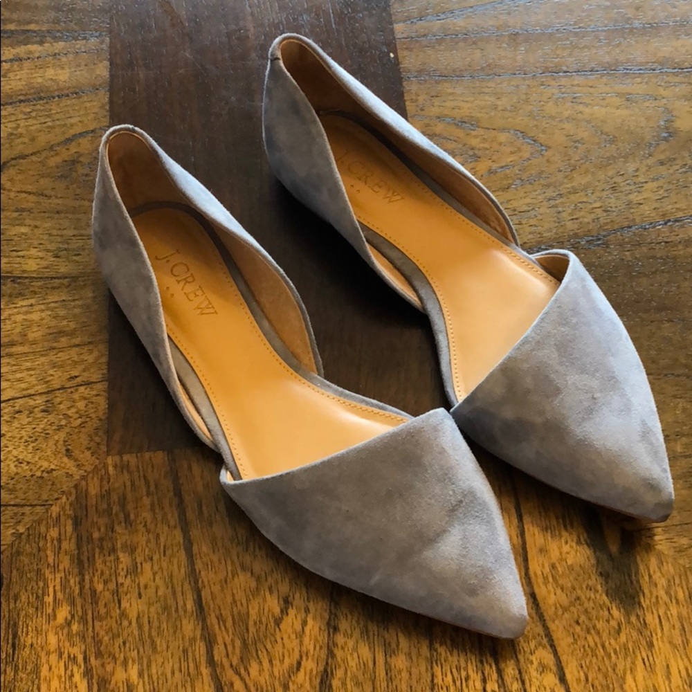 J. Crew Suede Flats size 7